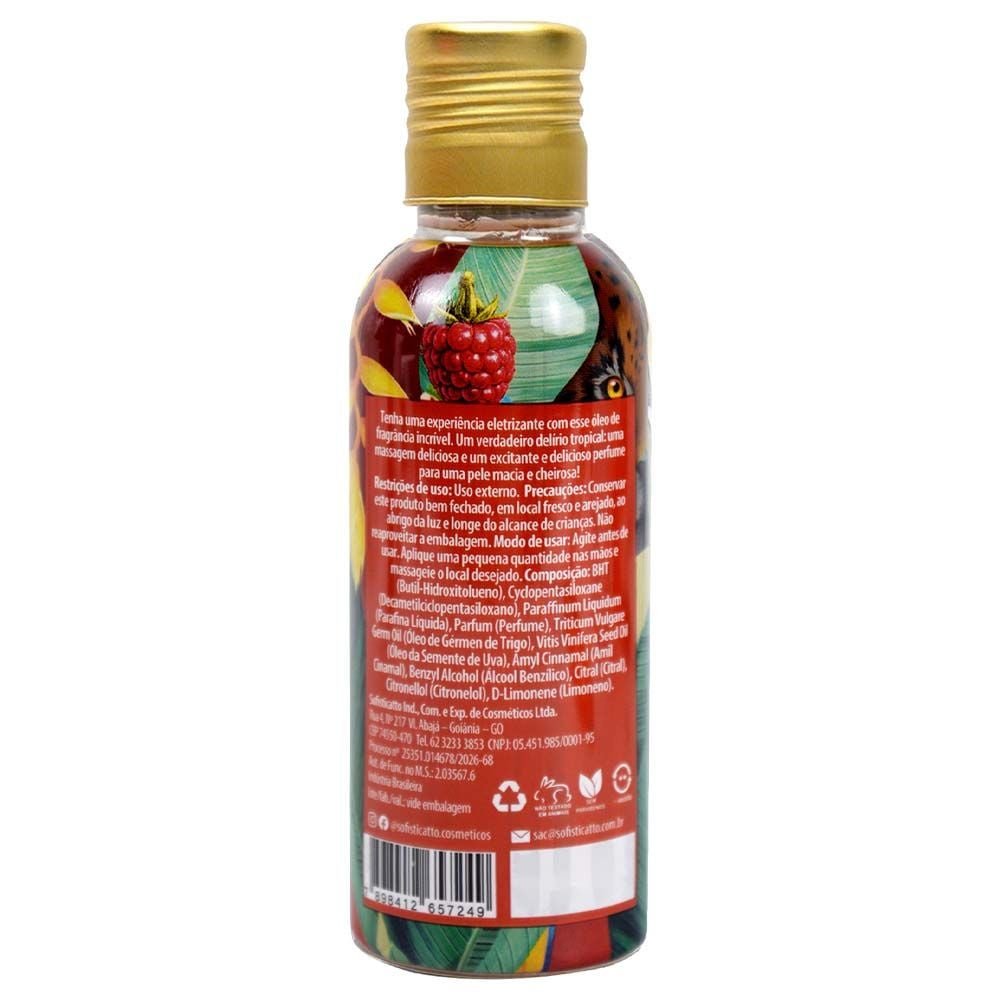 óleo Corporal Delírio Tropical 120ml Sofisticatto