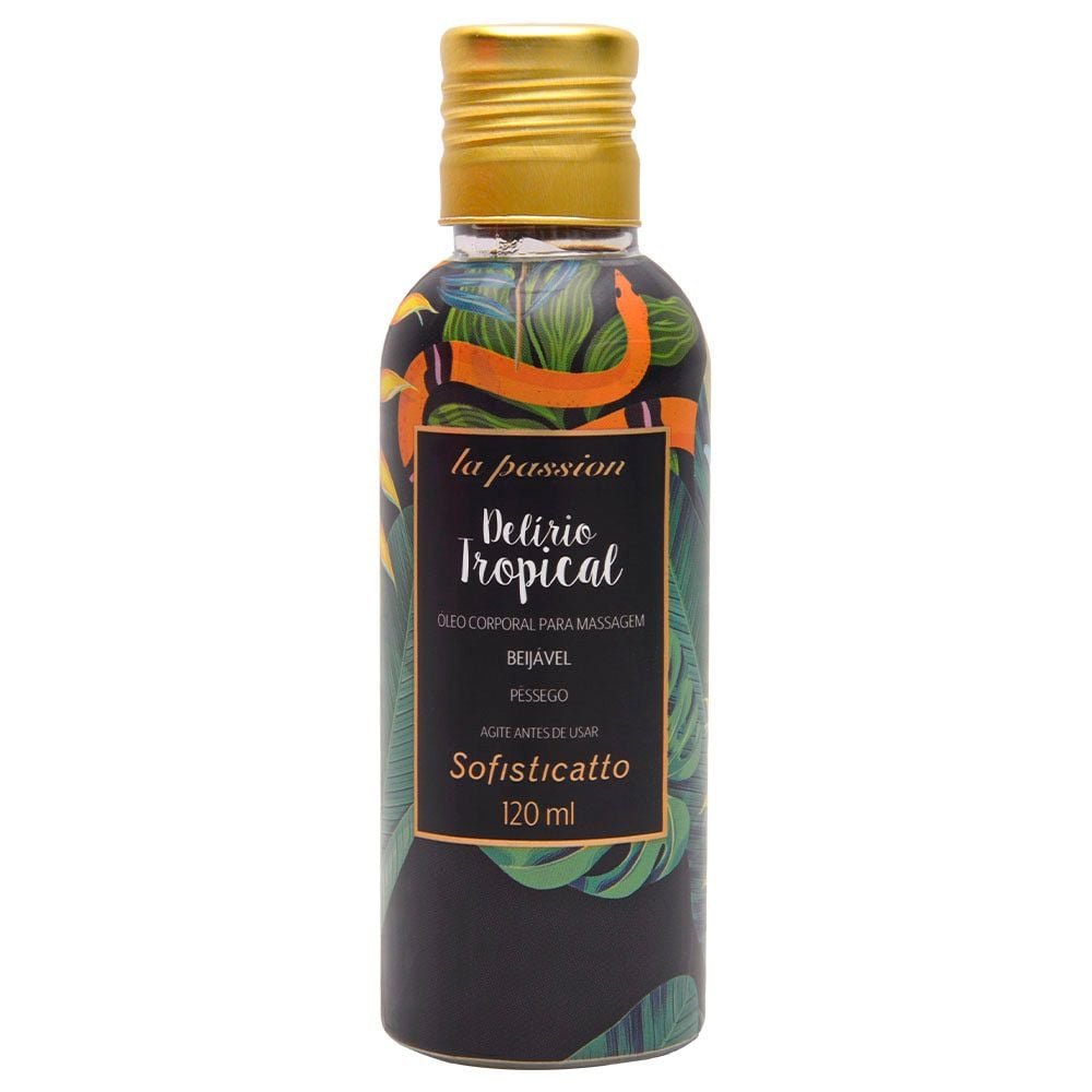 óleo Corporal Delírio Tropical 120ml Sofisticatto