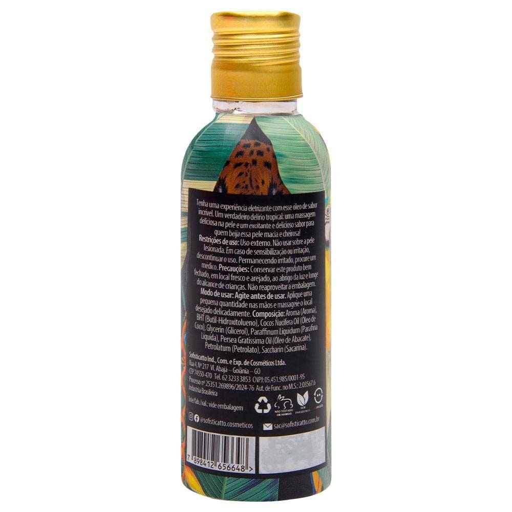 óleo Corporal Delírio Tropical 120ml Sofisticatto