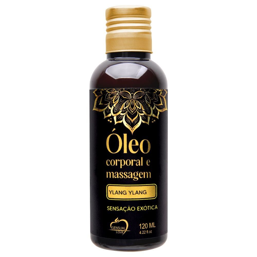 óleo Corporal Para Massagem 120ml Sensual Love