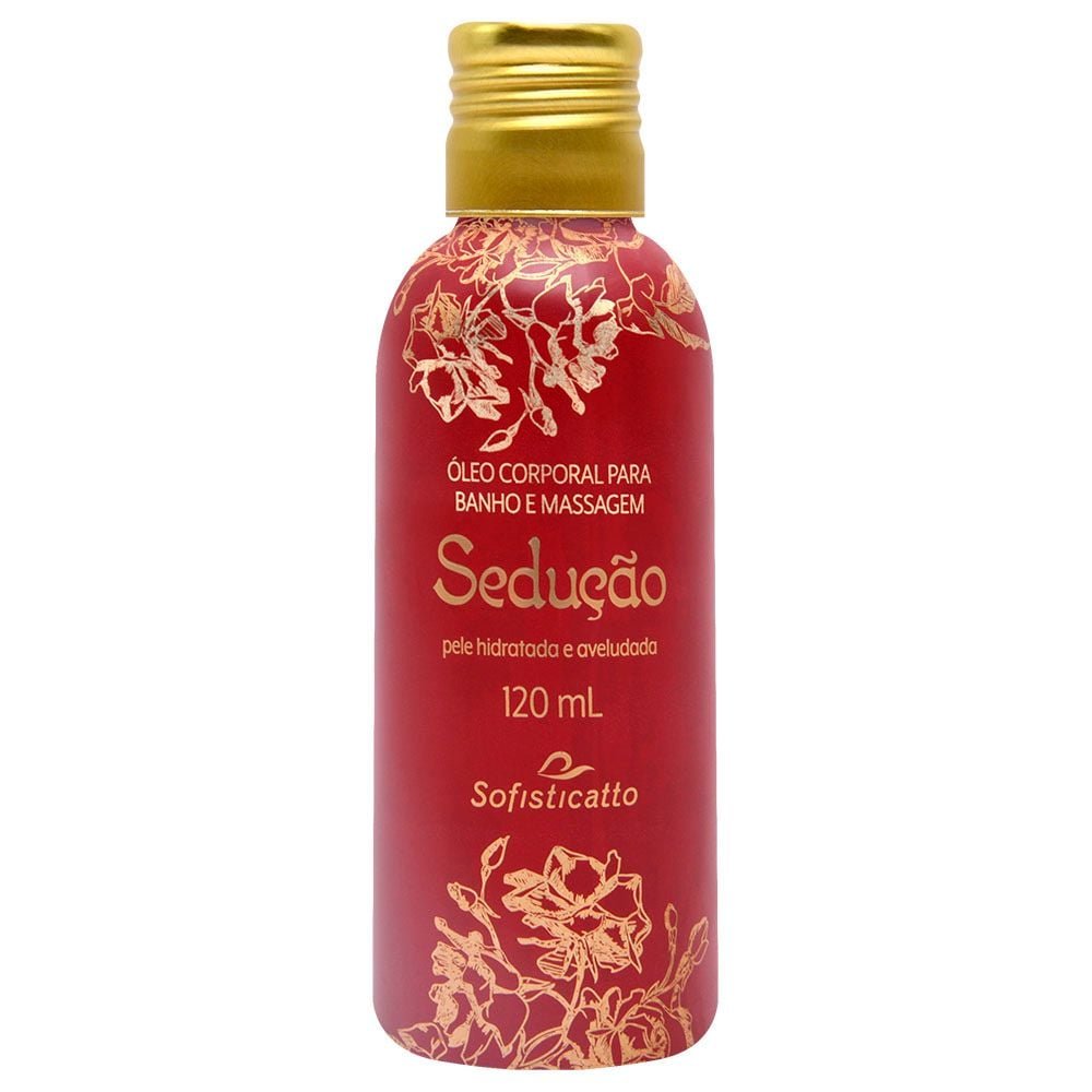 óleo Corporal Sedução Massagem 120ml Sofisticatto