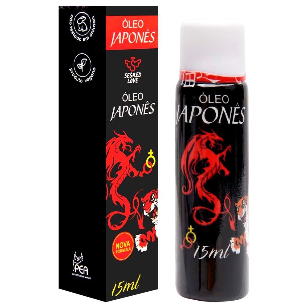 óleo Japonês Efeito Hot 15ml Segred Love