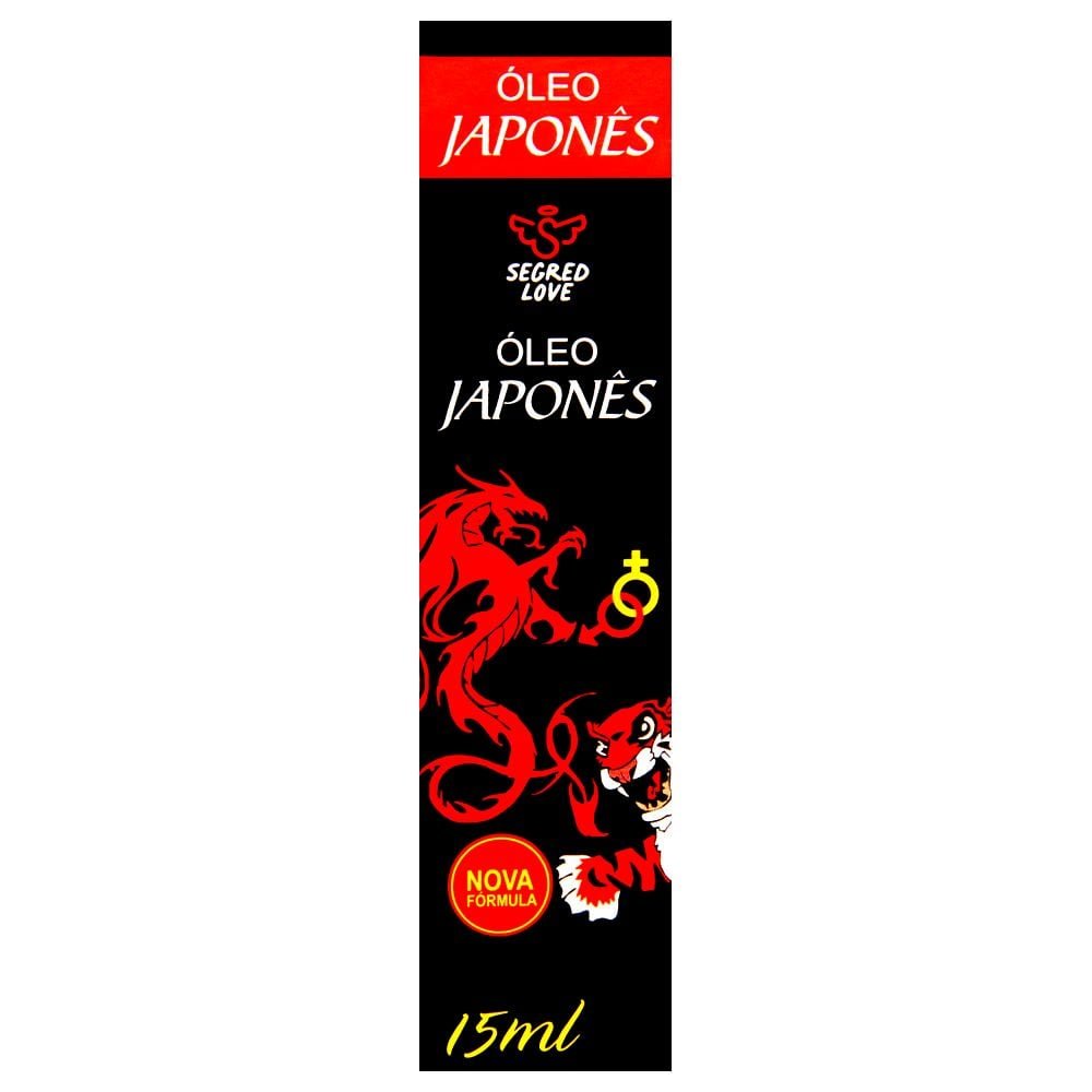 óleo Japonês Efeito Hot 15ml Segred Love