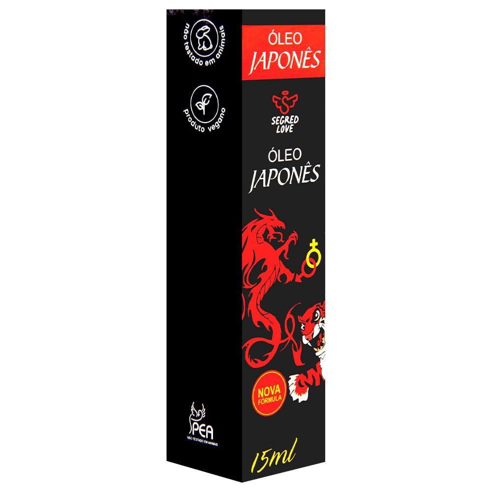 óleo Japonês Efeito Hot 15ml Segred Love