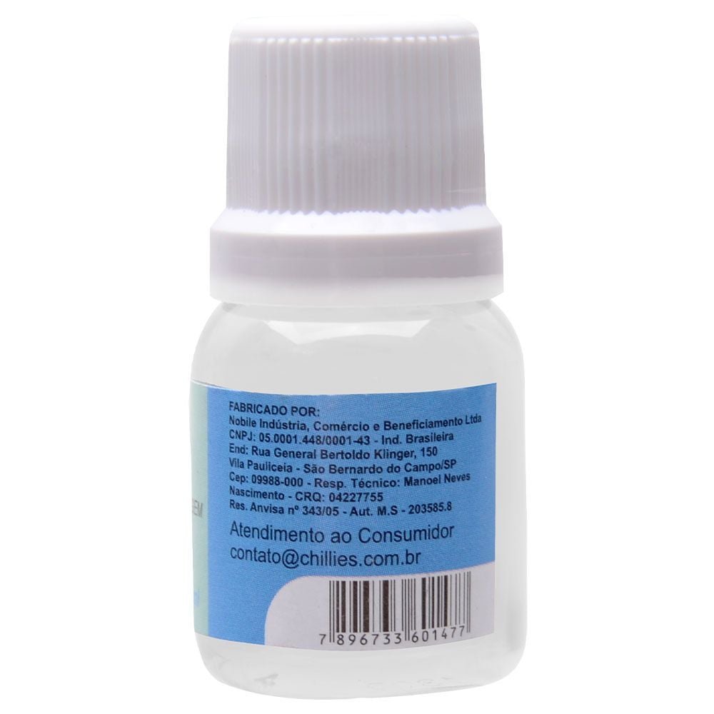 óleo Para Massagem Corporal Neutro 15ml Chillies