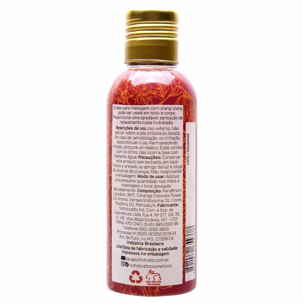 óleo Para Massagem Tia Leilah 120ml Sofisticatto