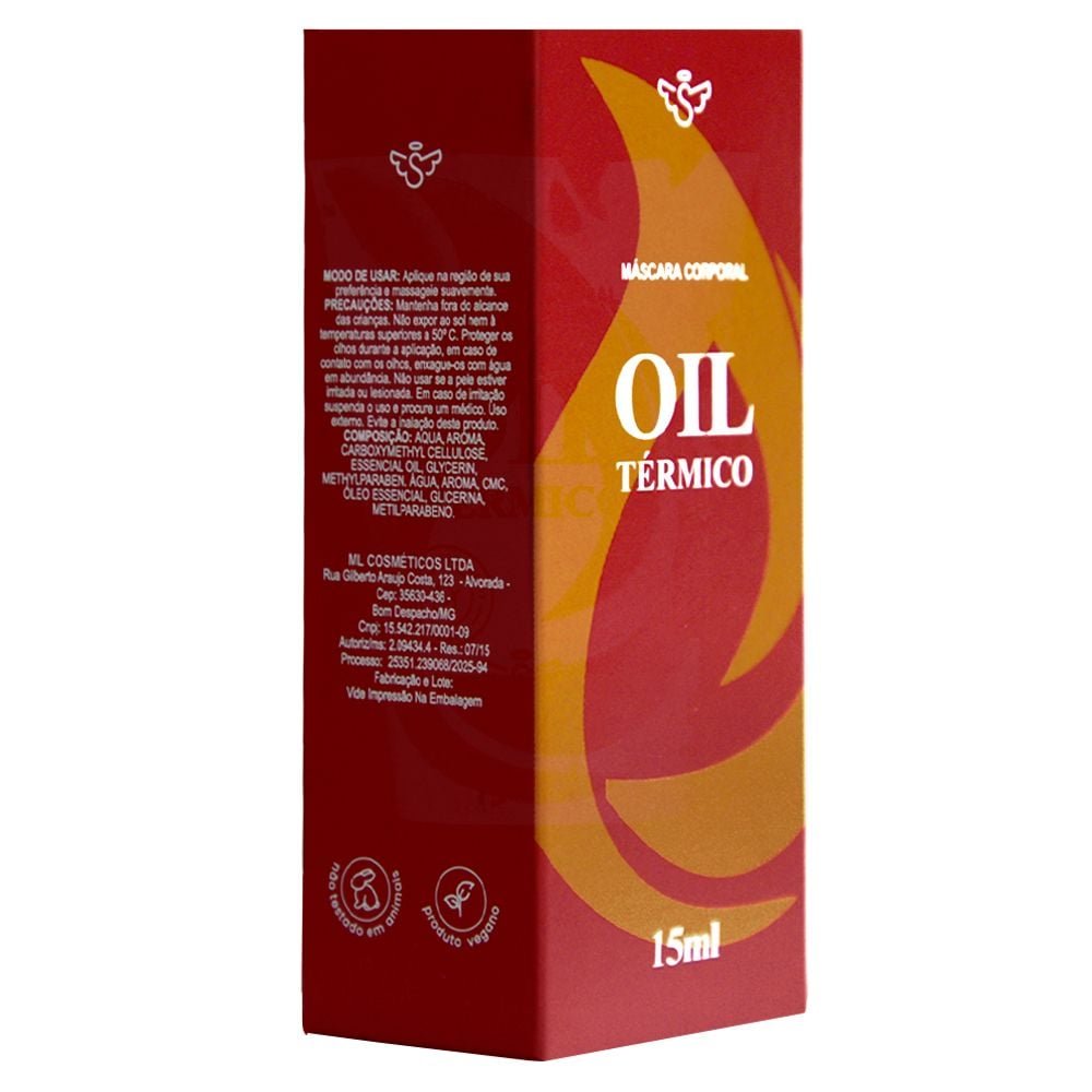 óleo Térmico Hot 15ml Segred Love