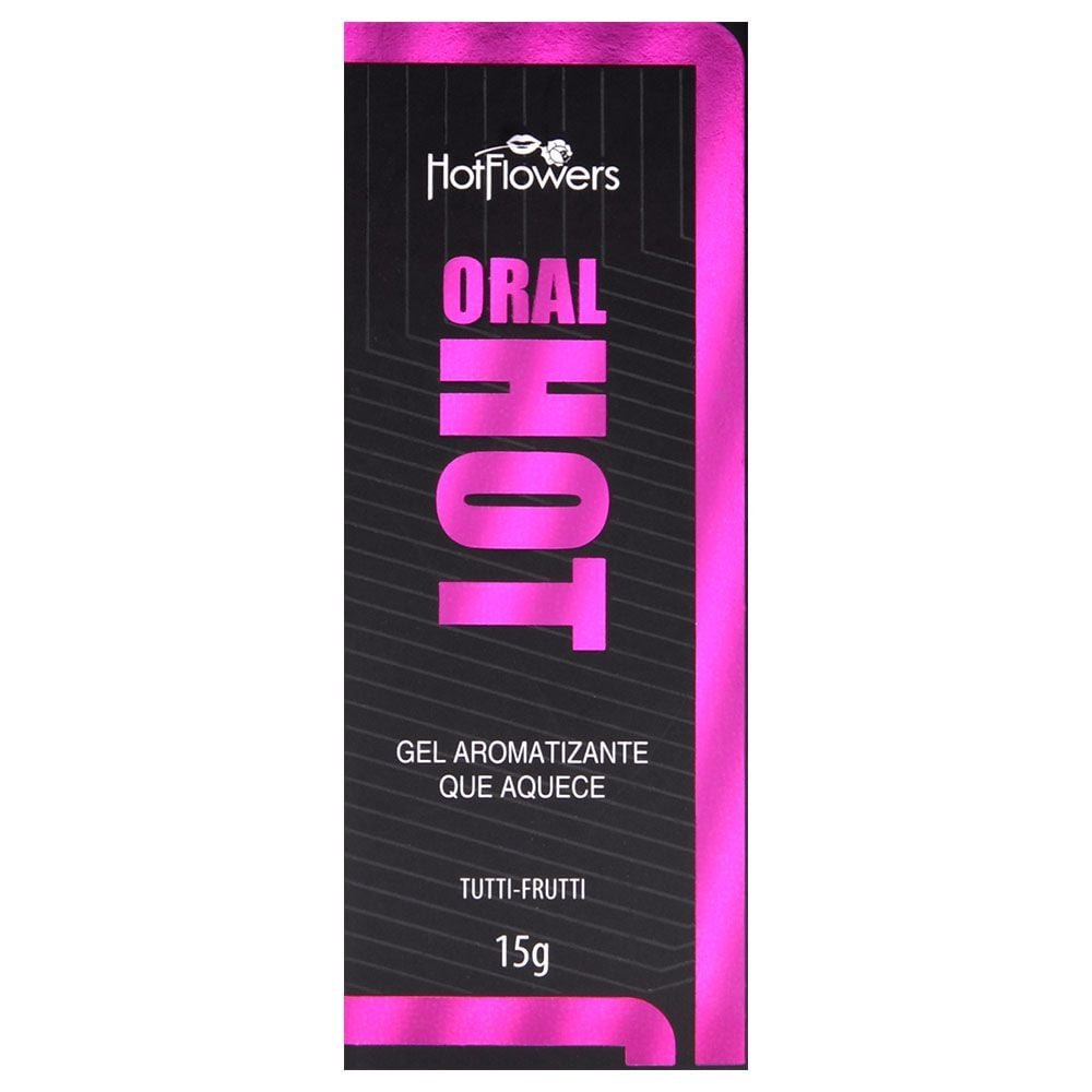 Oral Hot Gel Excitante 15g Hot Flowers