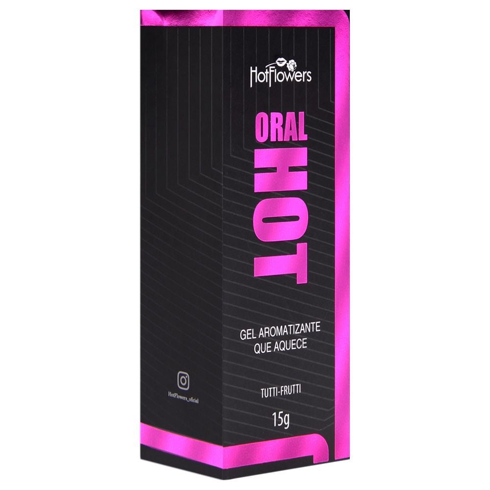 Oral Hot Gel Excitante 15g Hot Flowers