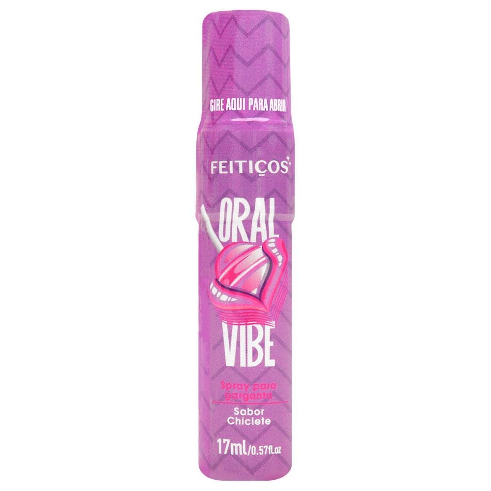 Oral Vibe Spray Garganta Profunda 17ml Feitiços