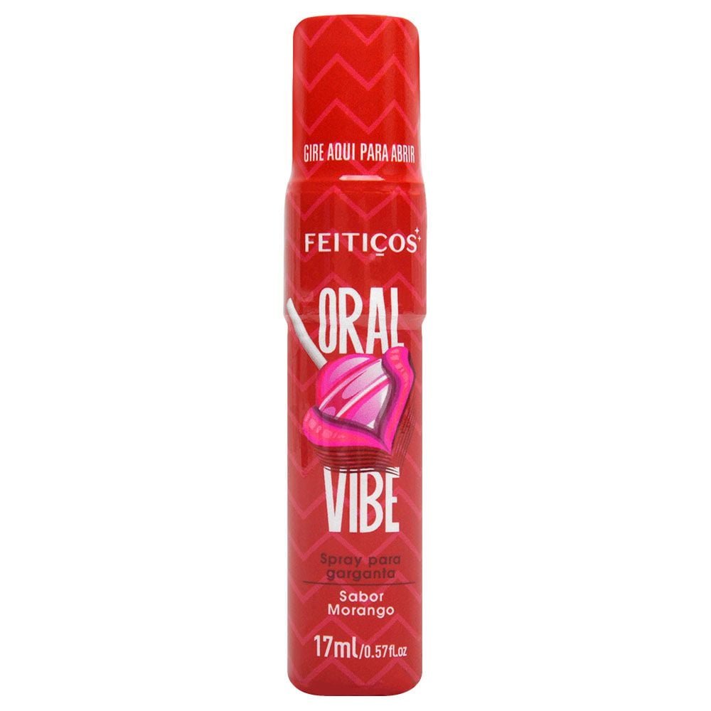 Oral Vibe Spray Garganta Profunda 17ml Feitiços