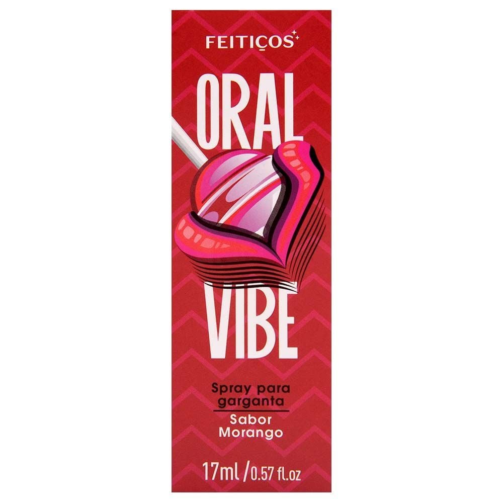 Oral Vibe Spray Garganta Profunda 17ml Feitiços