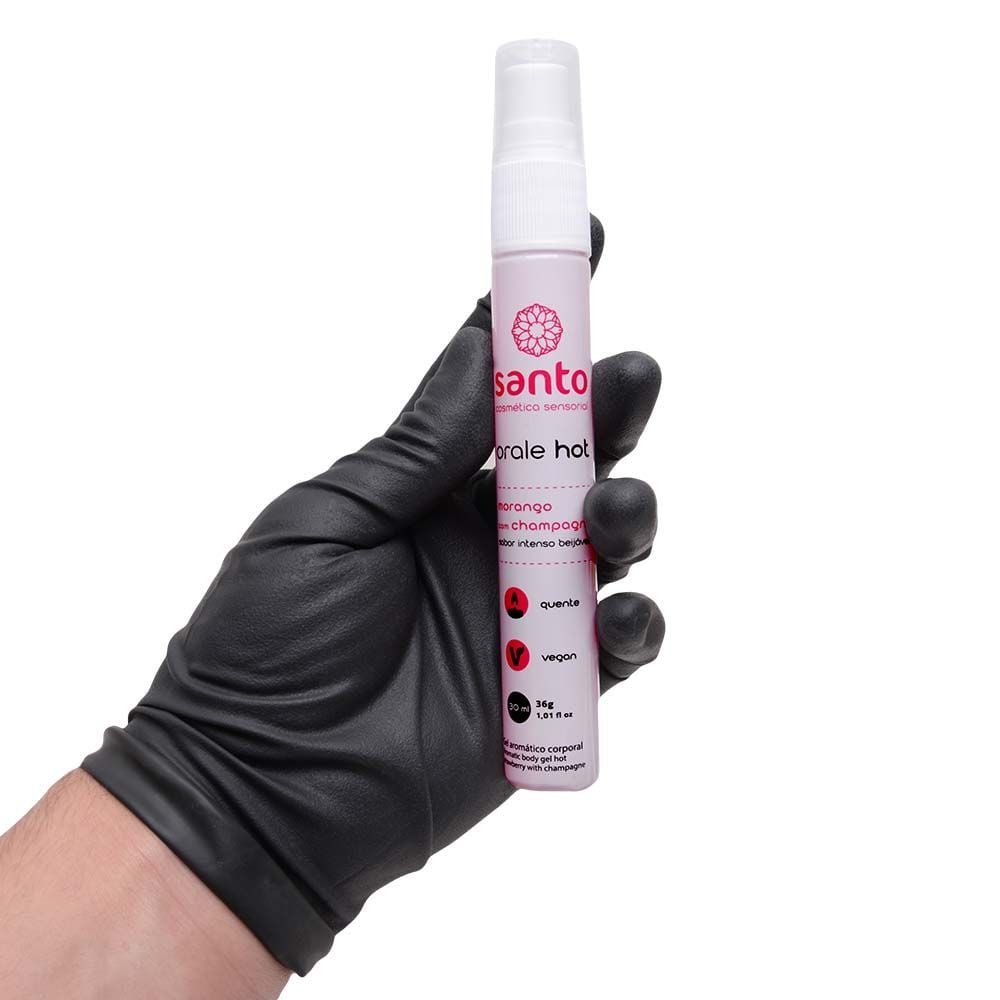Orale Hot Gel Comestível Sabor Intenso 30ml Santo