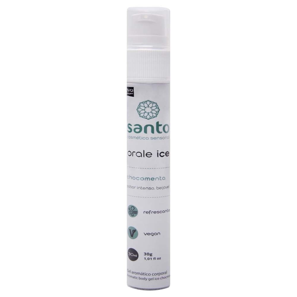 Orale Ice Gel Comestível Sabor Intenso 30ml Santo