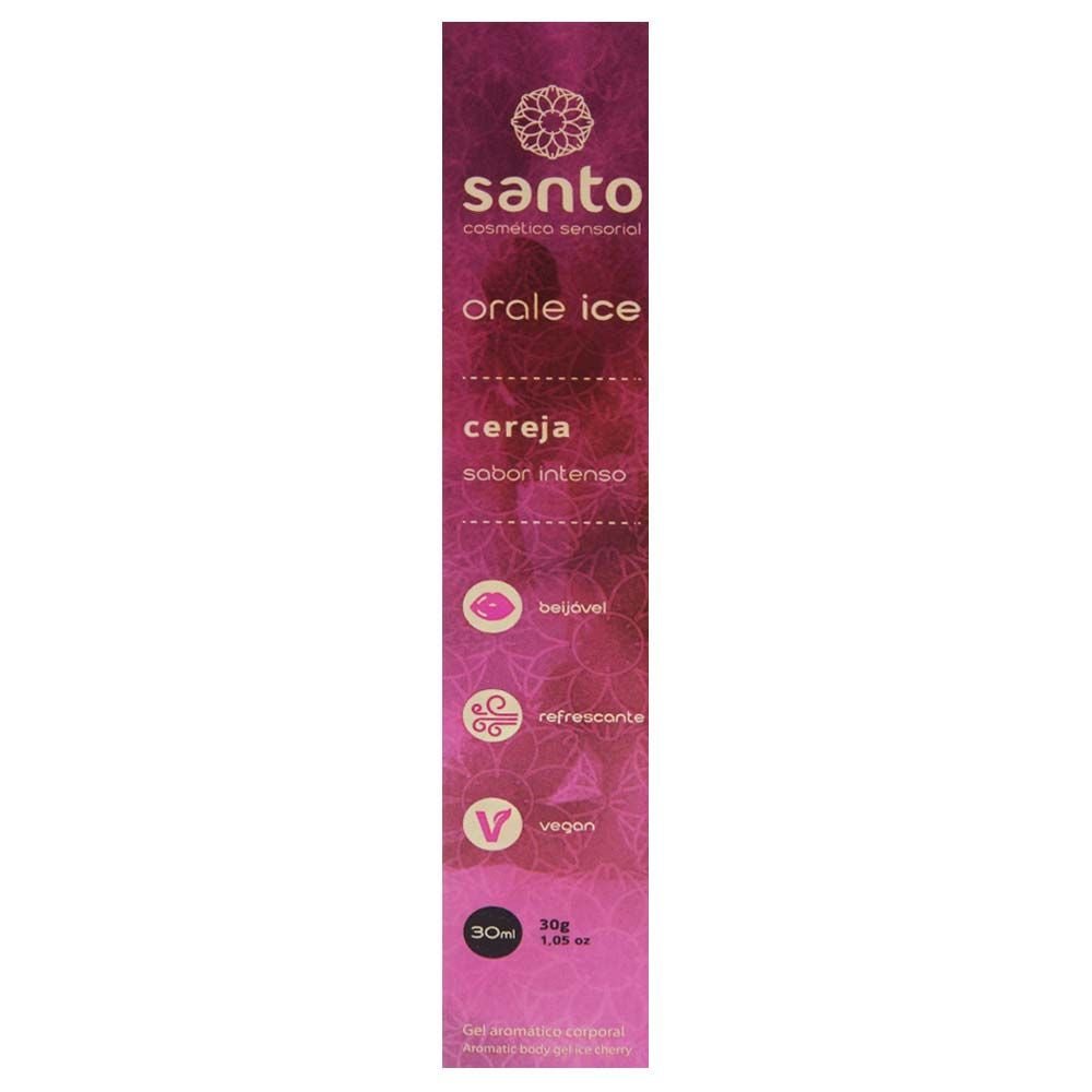 Orale Ice Gel Comestível Sabor Intenso 30ml Santo