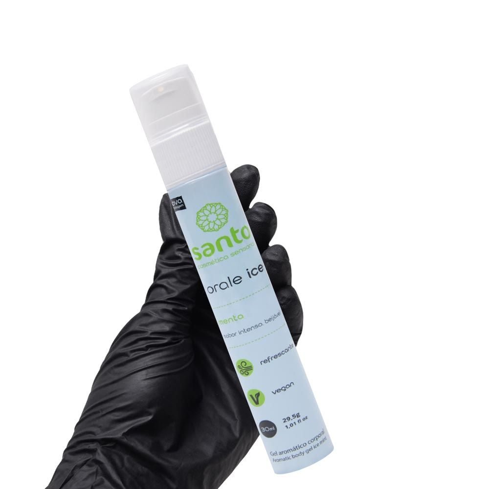 Orale Ice Gel Comestível Sabor Intenso 30ml Santo