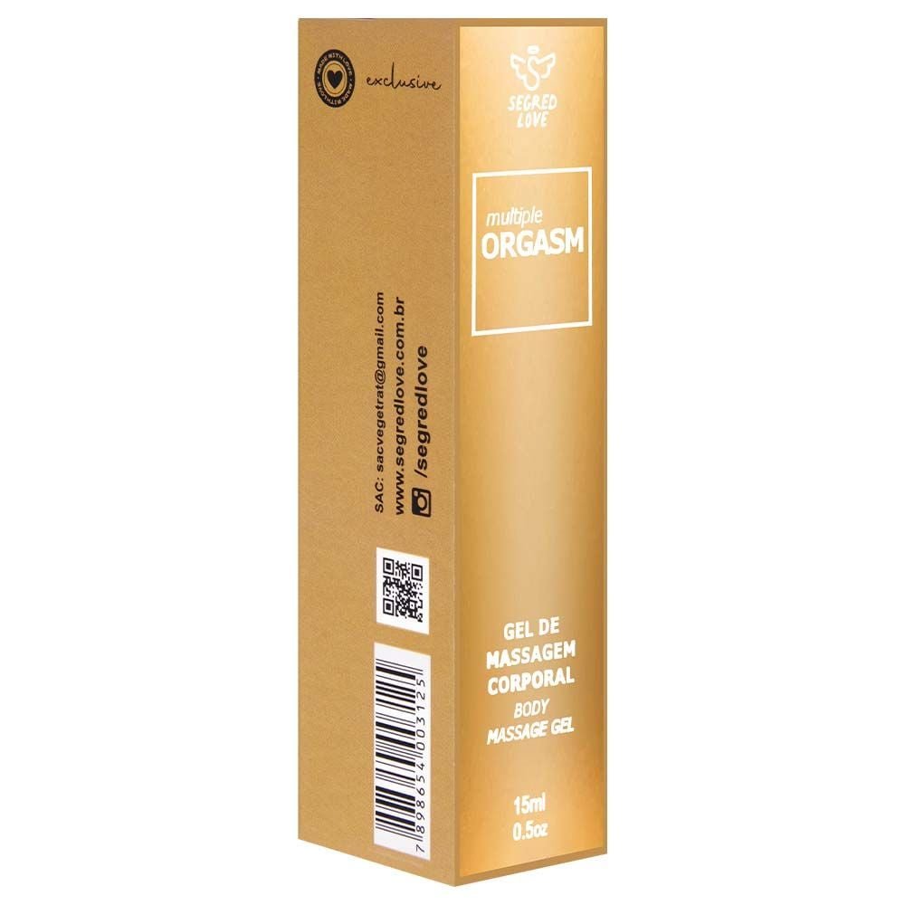 Orgasm Multiple Excitante Feminino 15ml Segred Love