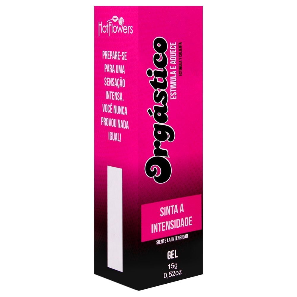 Orgástico Estimulante Feminino 15g Hot Flowers