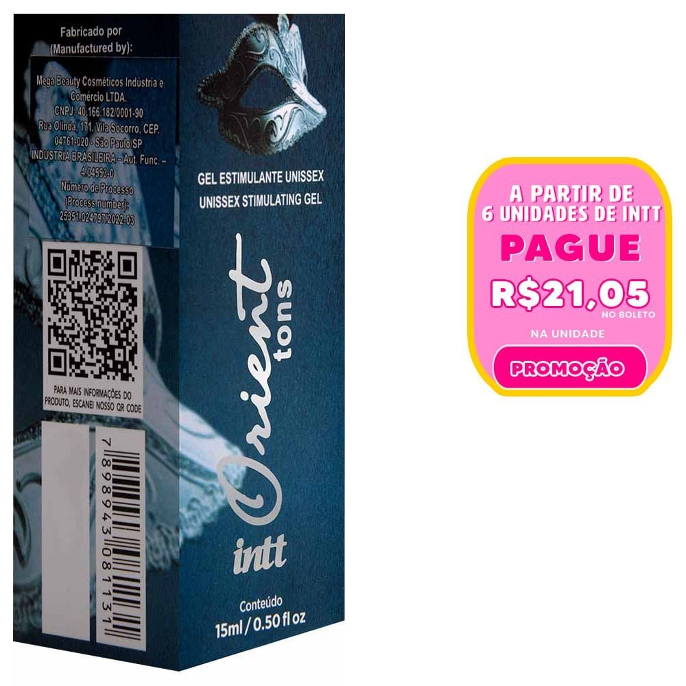 Orient Tons Efeito Super Hot Vinho Tinto 15ml Intt