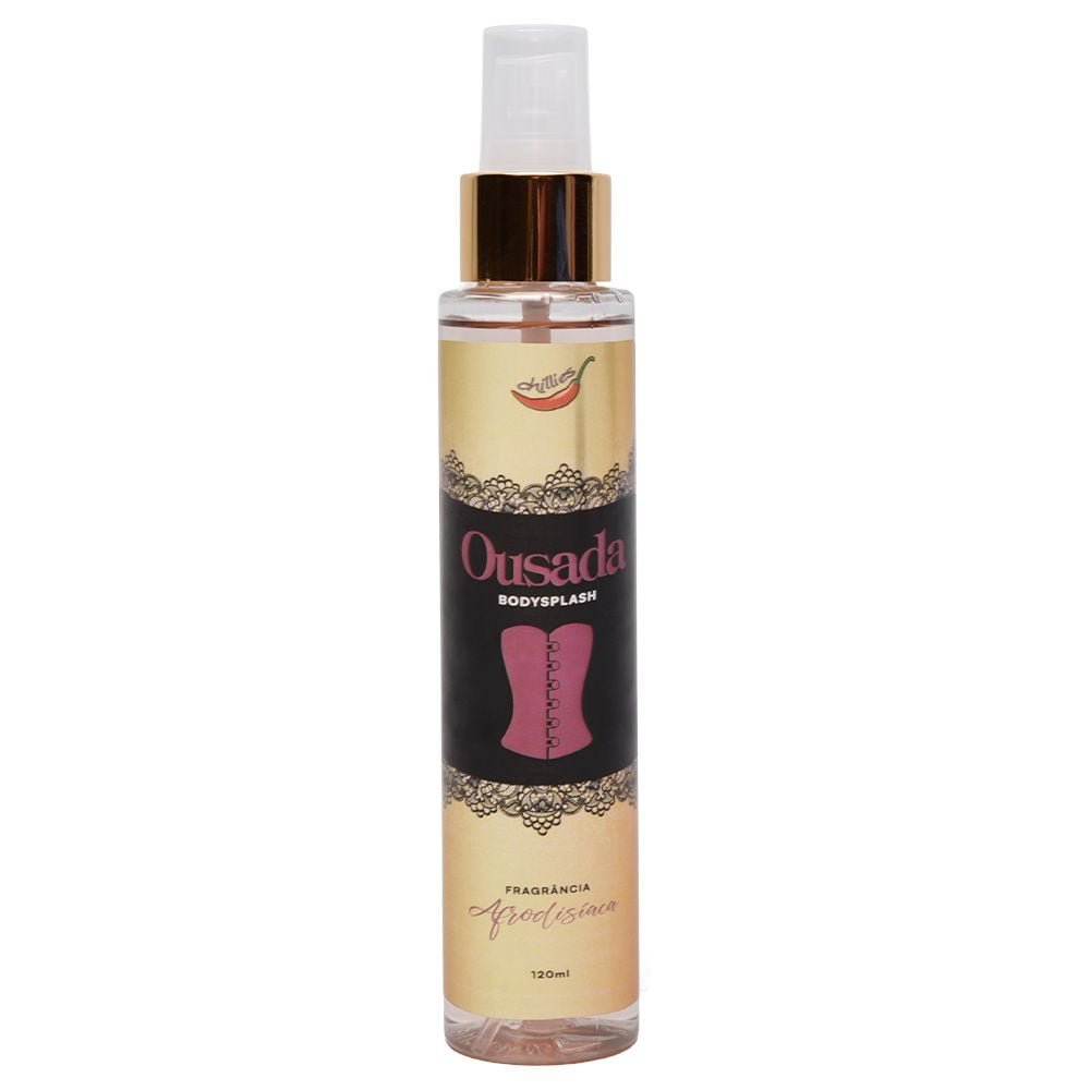 Ousada Body Splash Afrodisíaco 120ml Chillies