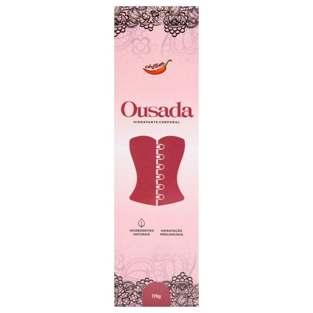 Ousada Creme Hidratante Sensual 115g Chillies