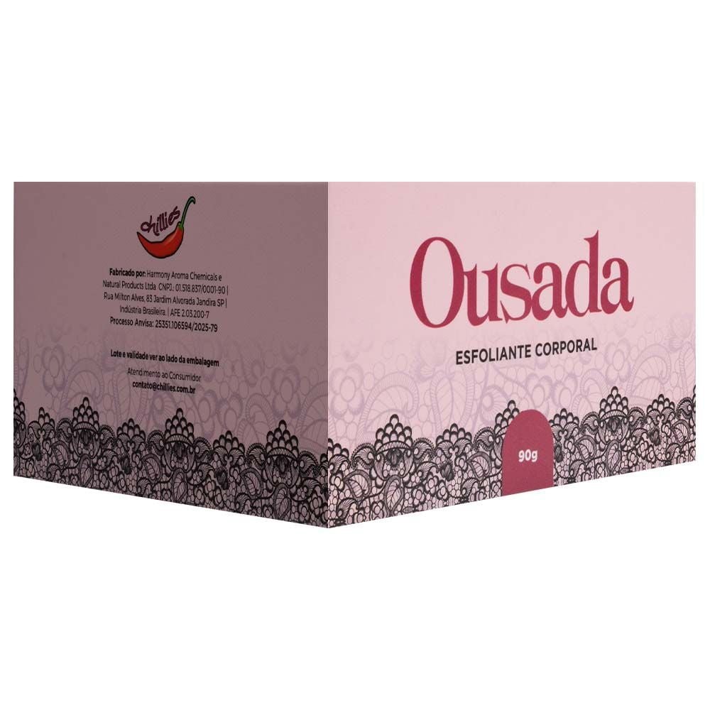 Ousada Esfoliante Corporal Feminino 90g Chillies