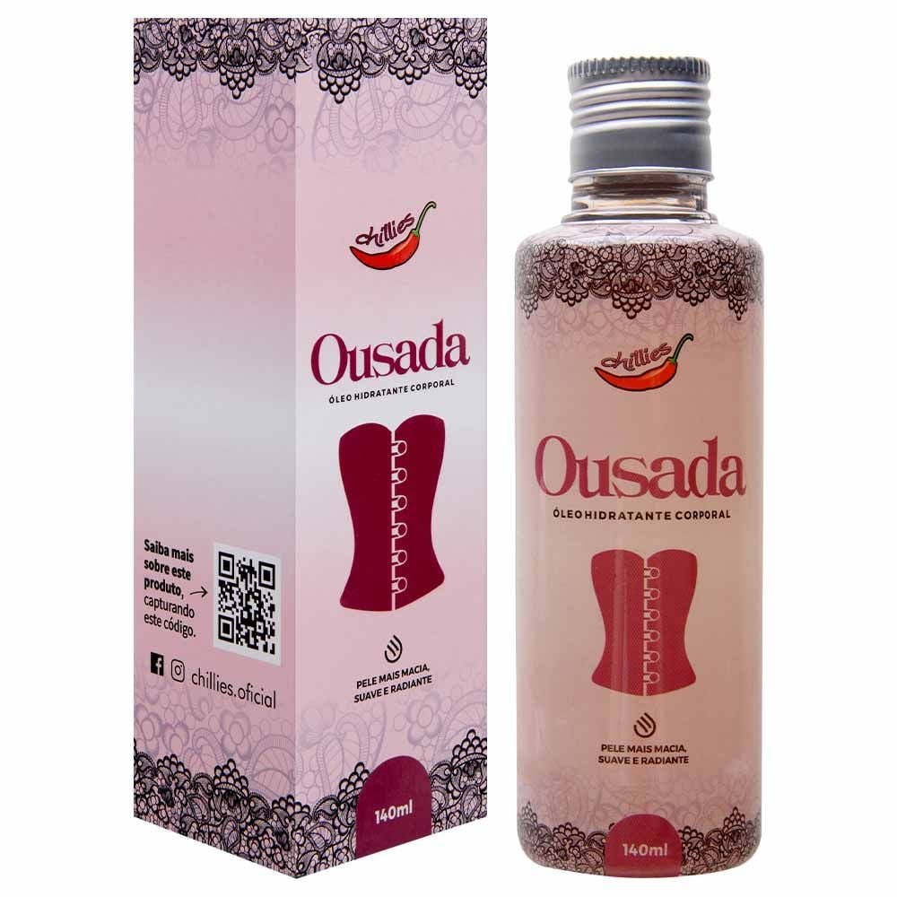 Ousada óleo Hidratante Sensual 140ml Chillies