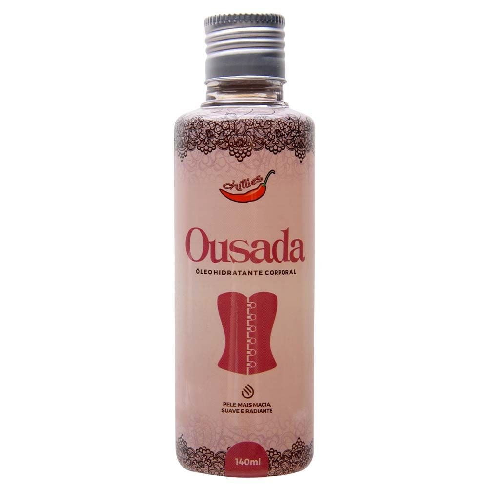 Ousada óleo Hidratante Sensual 140ml Chillies