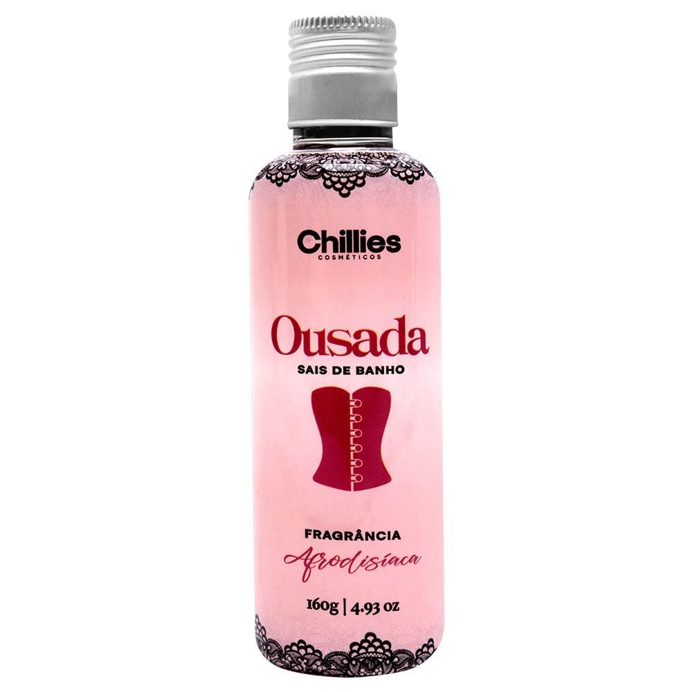 Ousada Sais De Banho Afrodisíaco 160g Chillies