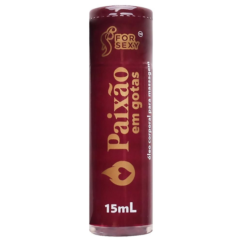 Paixão Em Gotas óleo Corporal Hot 15ml For Sexy