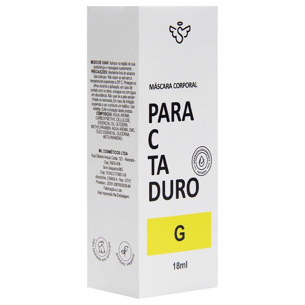 Paracetaduro Excitante Masculino 18ml Segred Love