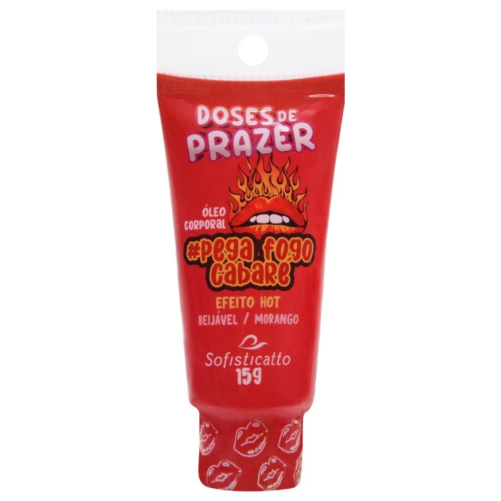 Pega Fogo Cabaré Efeito Hot 15g Sofisticatto