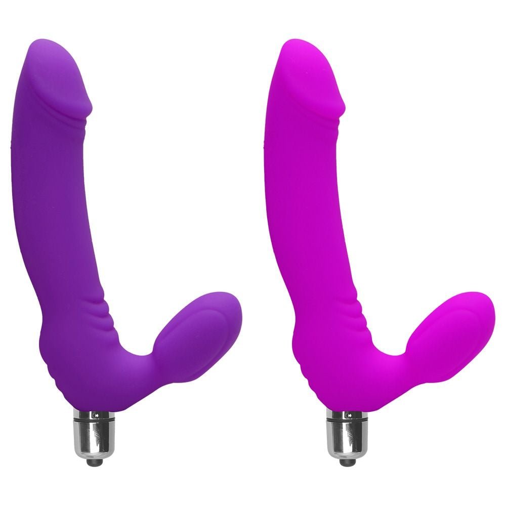 Penetrador Duplo 10 Vibrações Strapless Vipmix