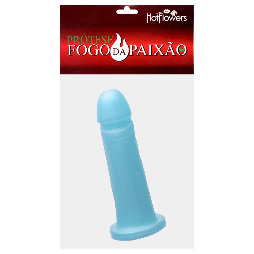Pênis Borracha Fogo Da Paixao Unitária Hot Flowers