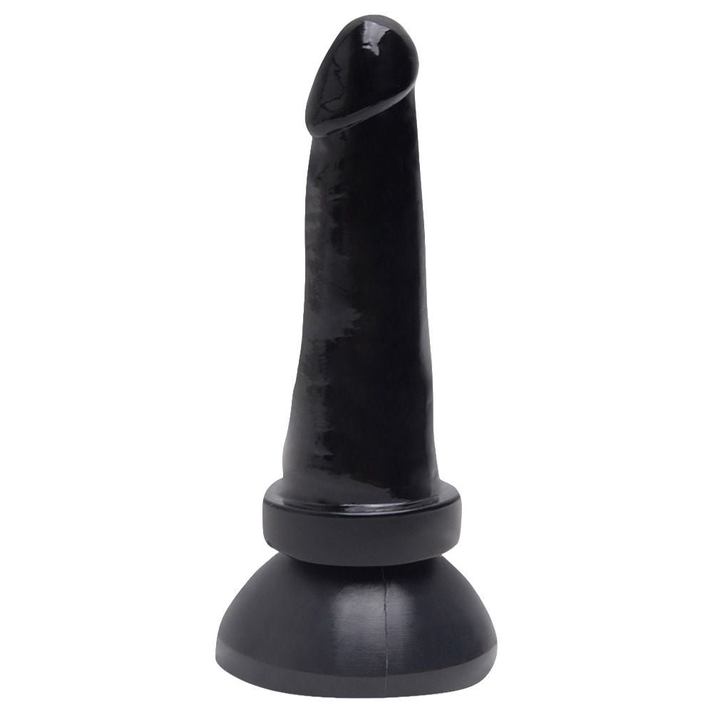 Pênis Borracha Maciço Com Ventosa 15 X 3,3cm Kgel