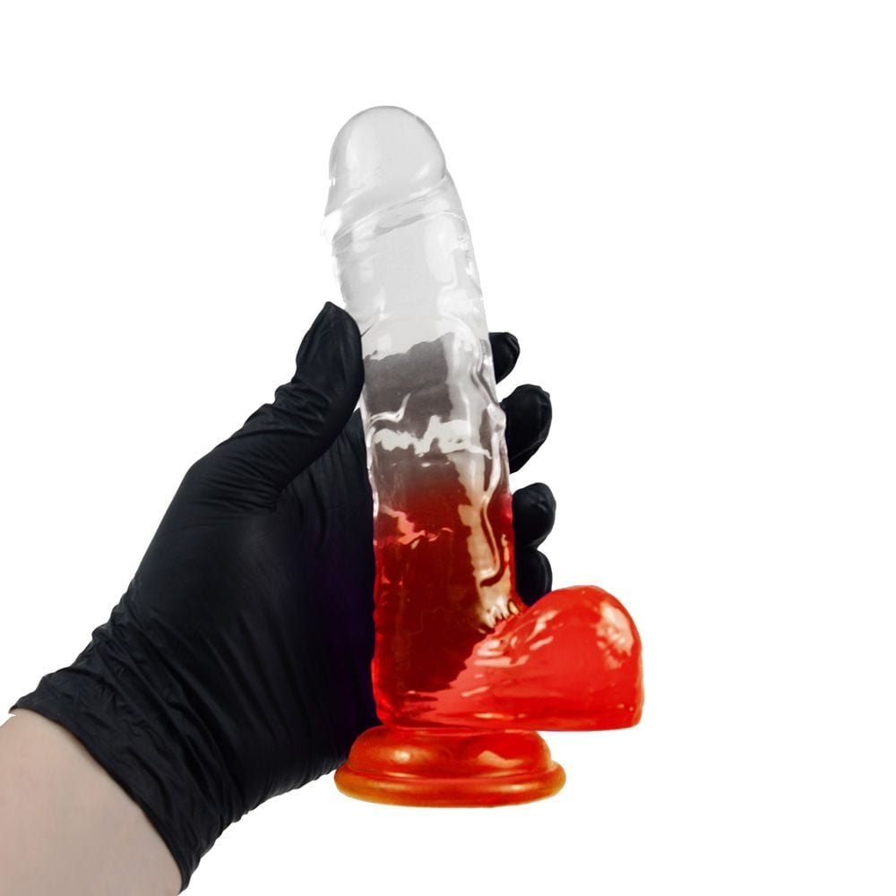 Pênis Color Jelly 20,5 X 4cm Com Ventosa Youvibe Vipmix