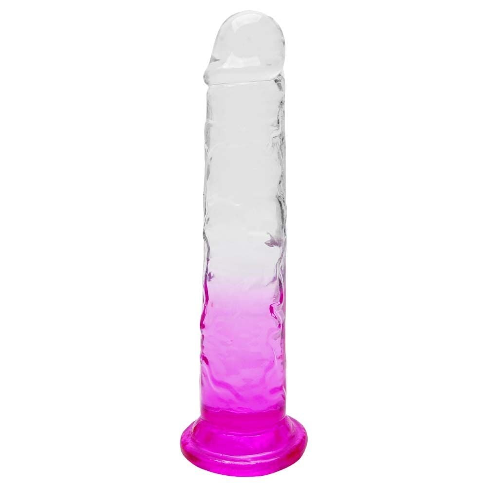 Pênis Color Transparente 19,5 X 3,8cm Sexy Import