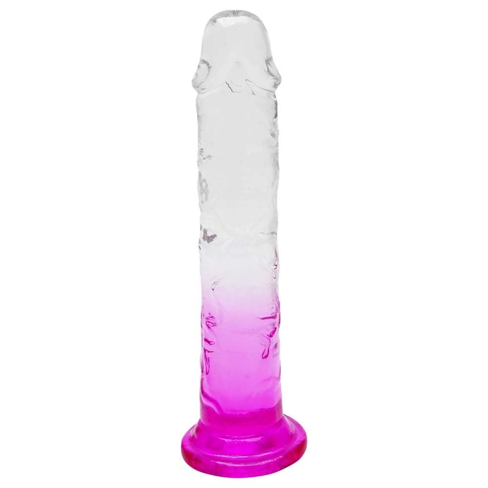 Pênis Color Transparente 19,5 X 3,8cm Sexy Import