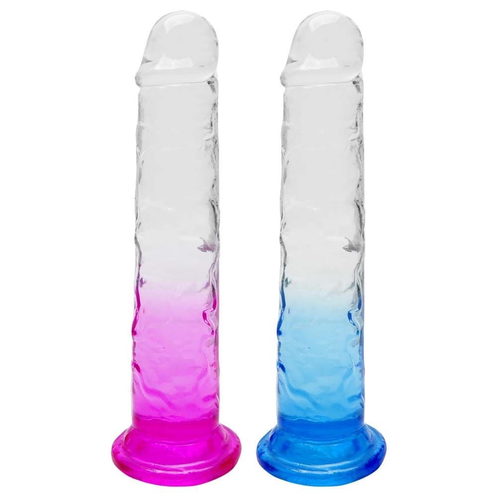 Pênis Color Transparente 19,5 X 3,8cm Sexy Import