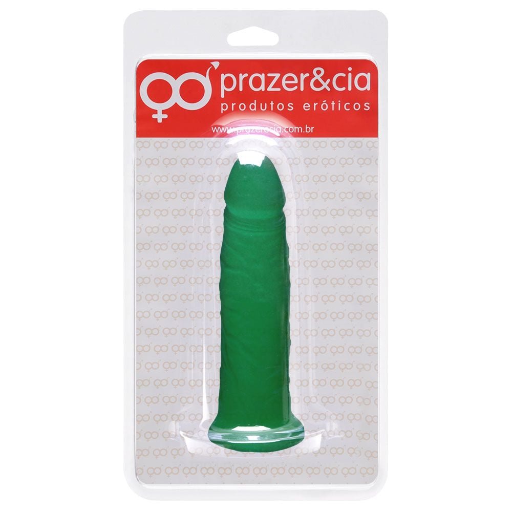 Pênis De Borracha Aromático 14 X 3,4cm Prazer E Cia
