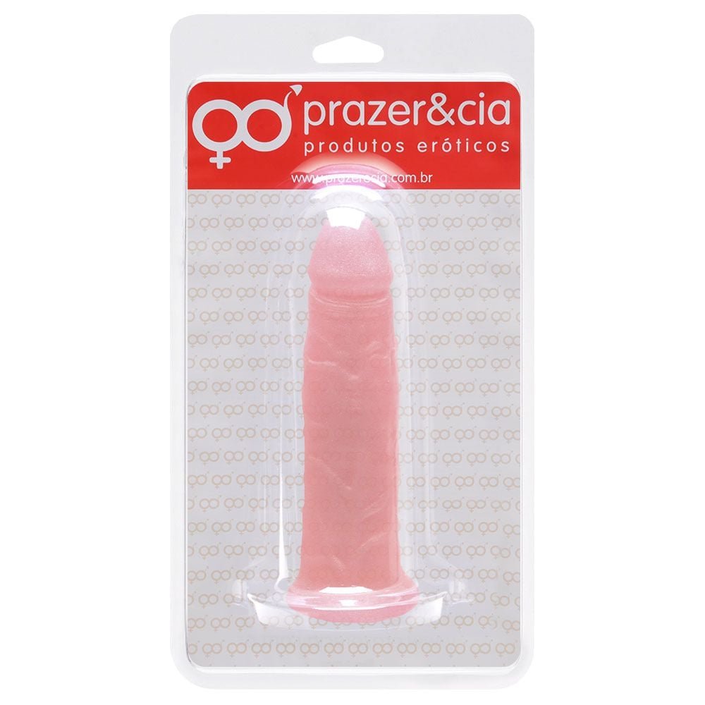 Pênis De Borracha Aromático 14 X 3,4cm Prazer E Cia