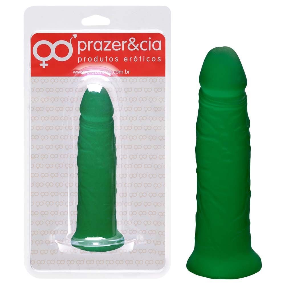 Pênis De Borracha Aromático 14 X 3,4cm Prazer E Cia