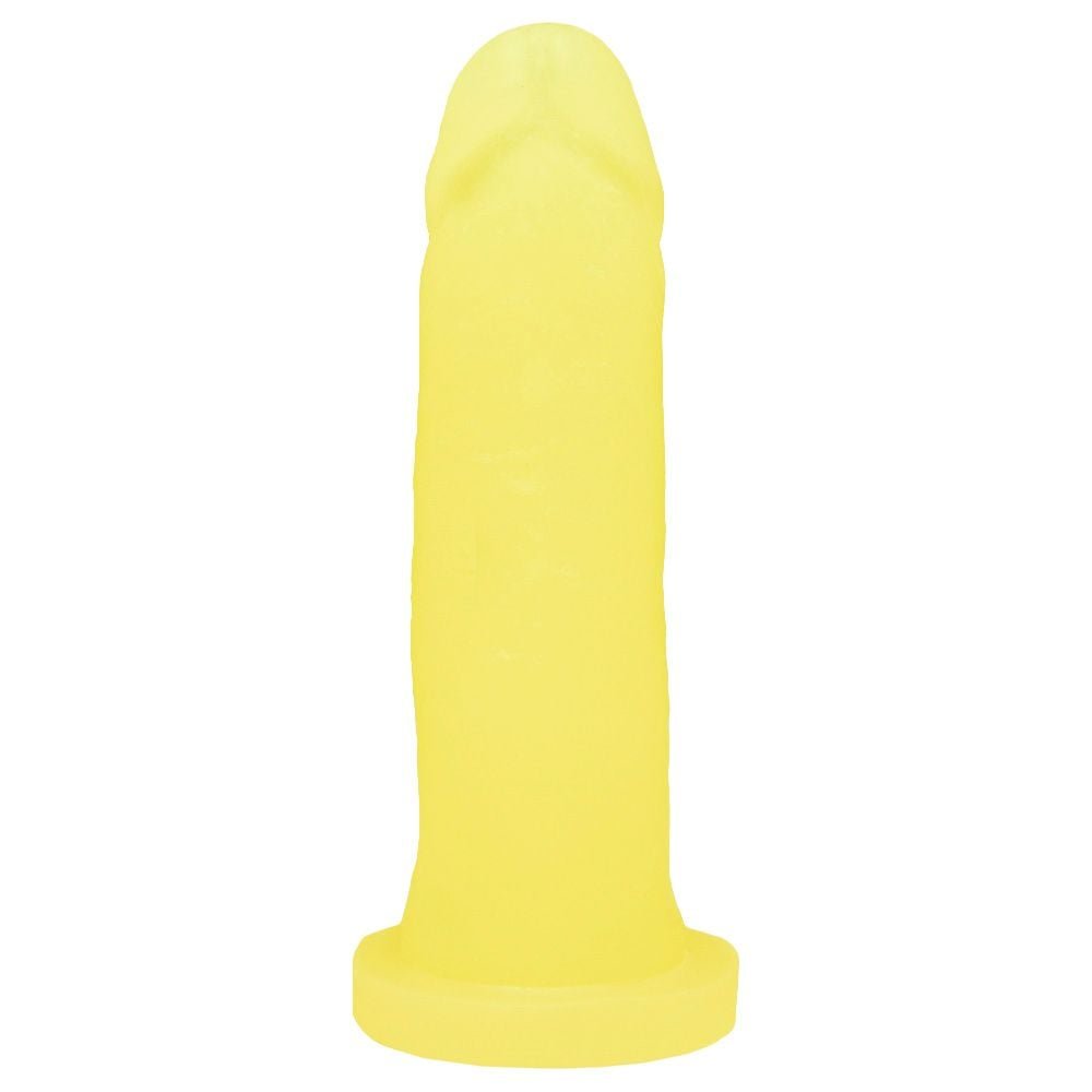 Pênis De Borracha Fosforescente 16 X 3,7cm Kgel