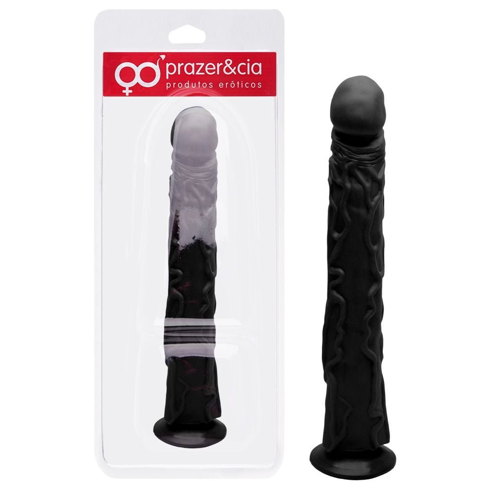 Pênis De Borracha Grande Maciça 32 X 5cm Prazer E Cia
