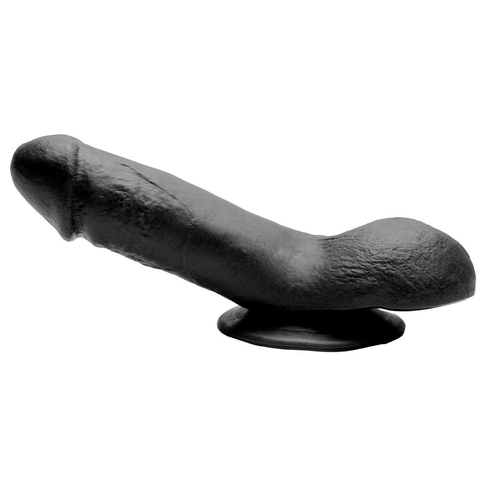 Pênis De Borracha Maciça 11,8 X 3,6cm Prazer E Cia