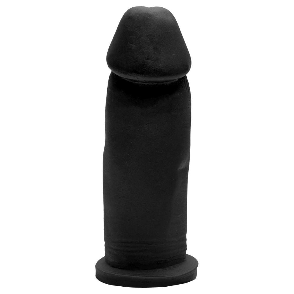 Pênis De Borracha Maciça 13,5 X 3,9cm Prazer E Cia