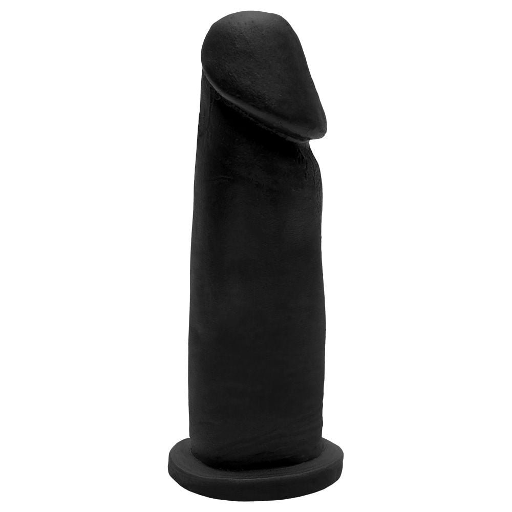Pênis De Borracha Maciça 13,5 X 3,9cm Prazer E Cia