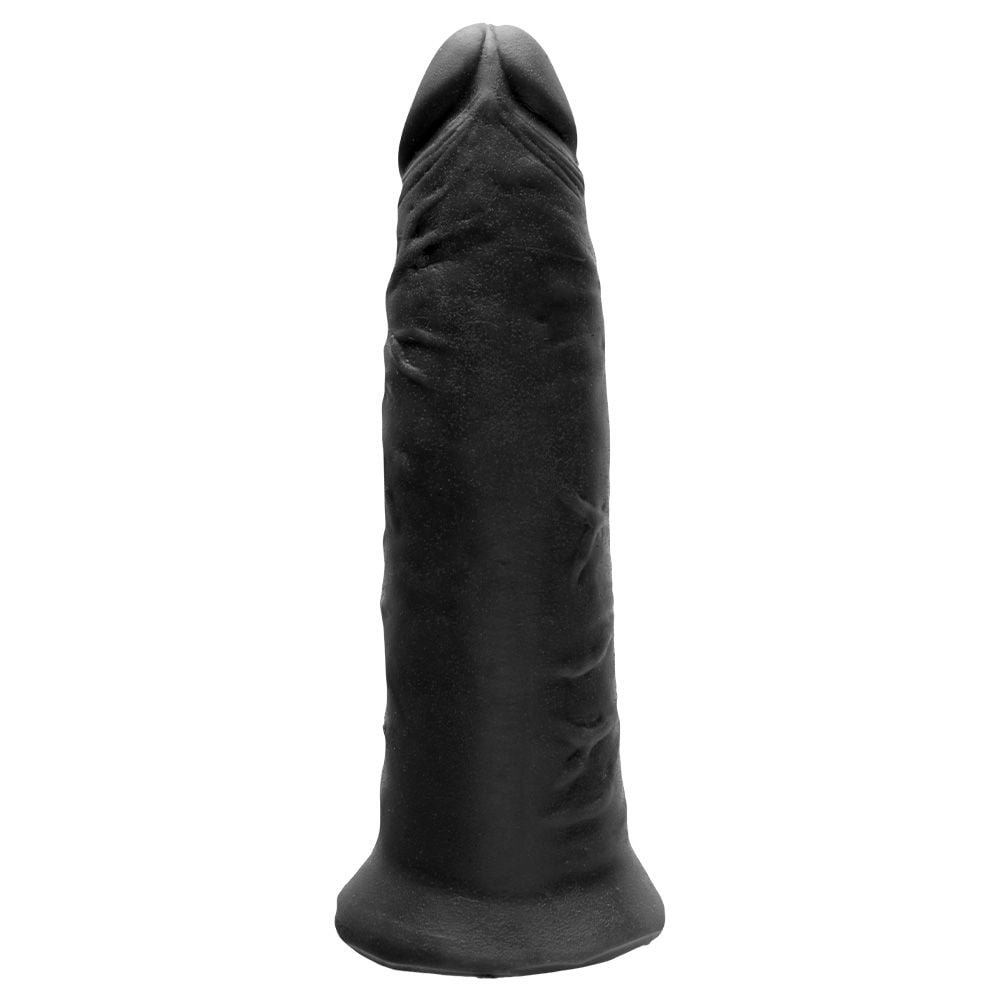 Pênis De Borracha Maciça 14 X 3,4cm Prazer E Cia