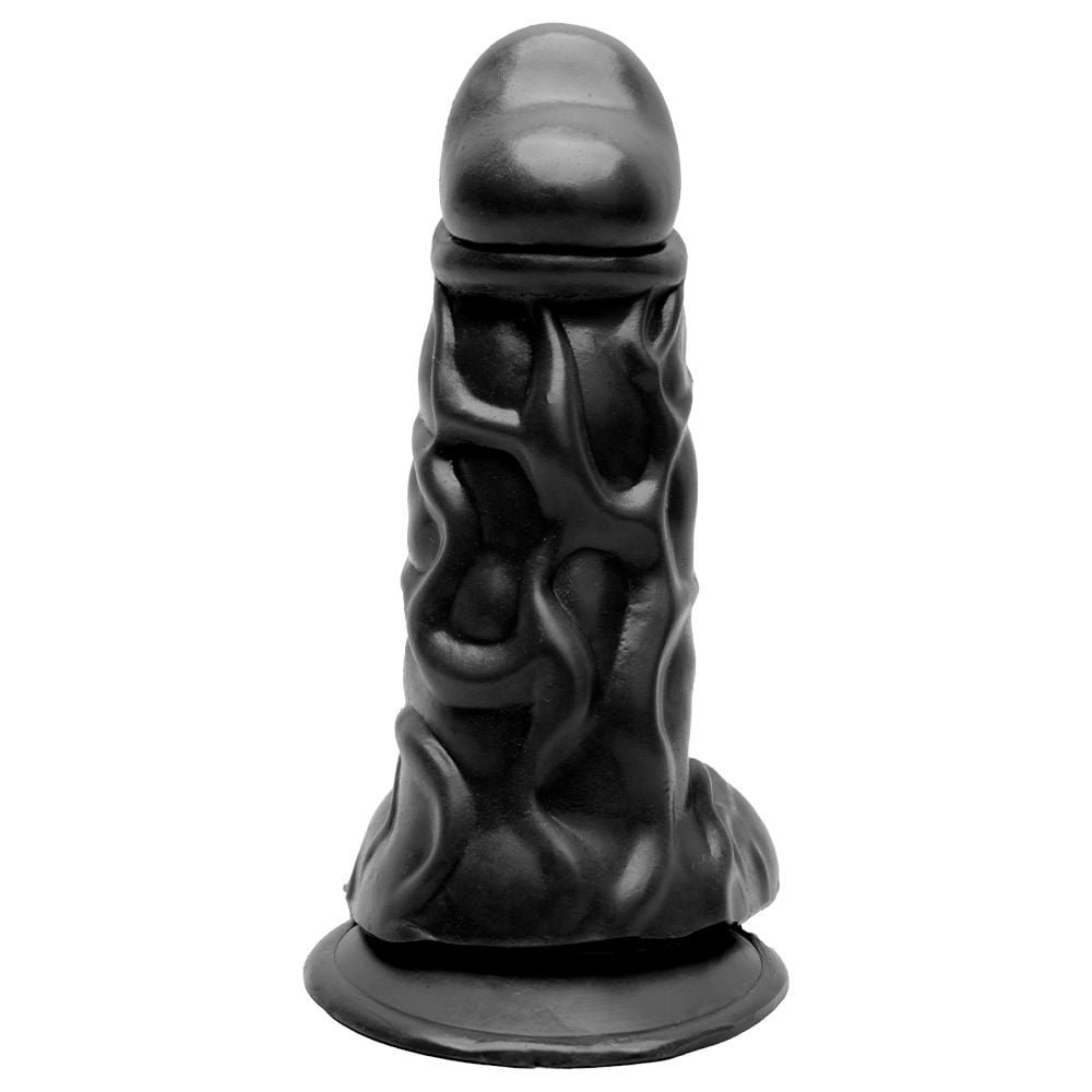 Pênis De Borracha Maciça 14,2 X 4,3cm Prazer E Cia