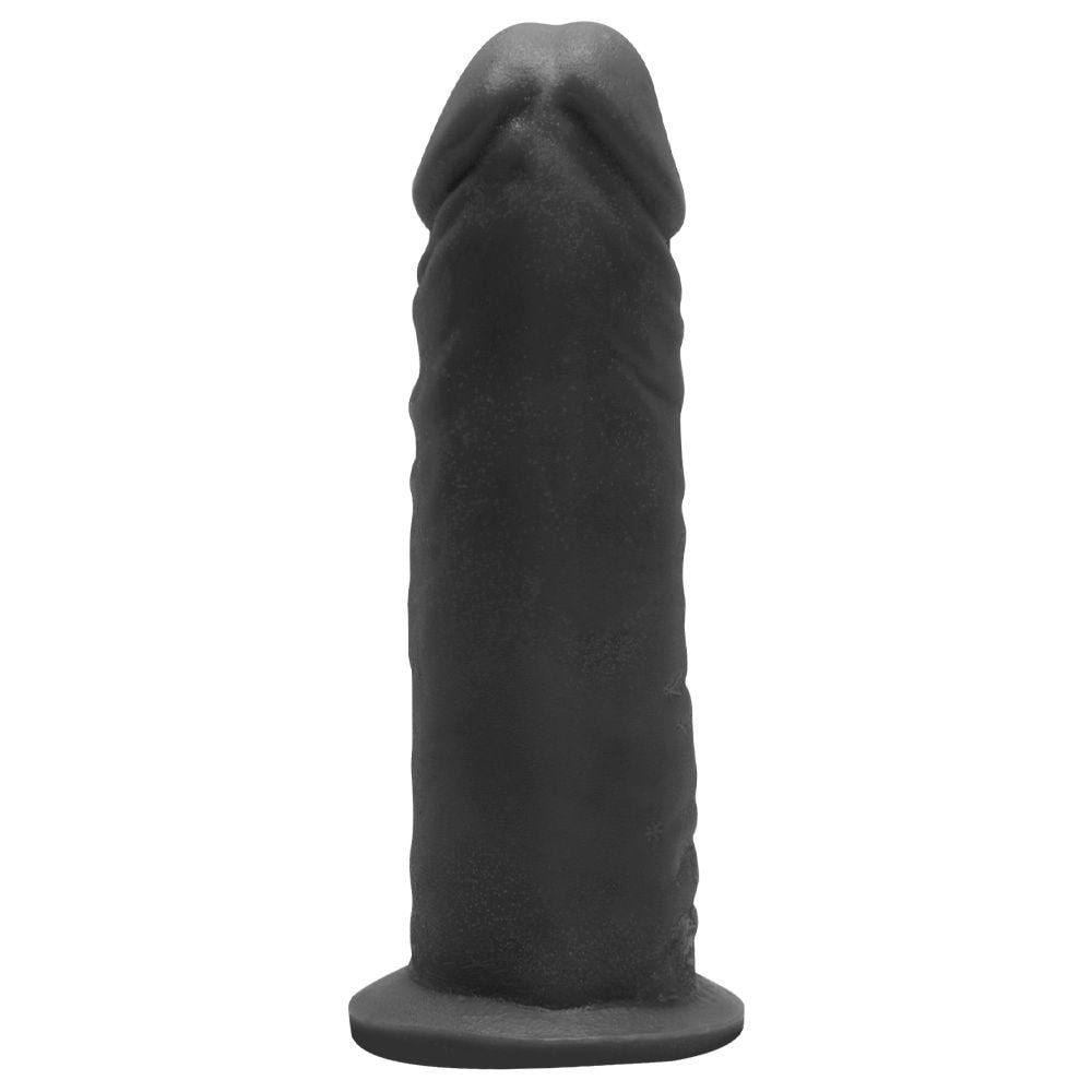 Pênis De Borracha Maciça 14,2 X 4cm Prazer E Cia